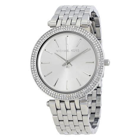 michael kors mk3190 women's darci bracelet strap watch silver|Michael Kors darci.